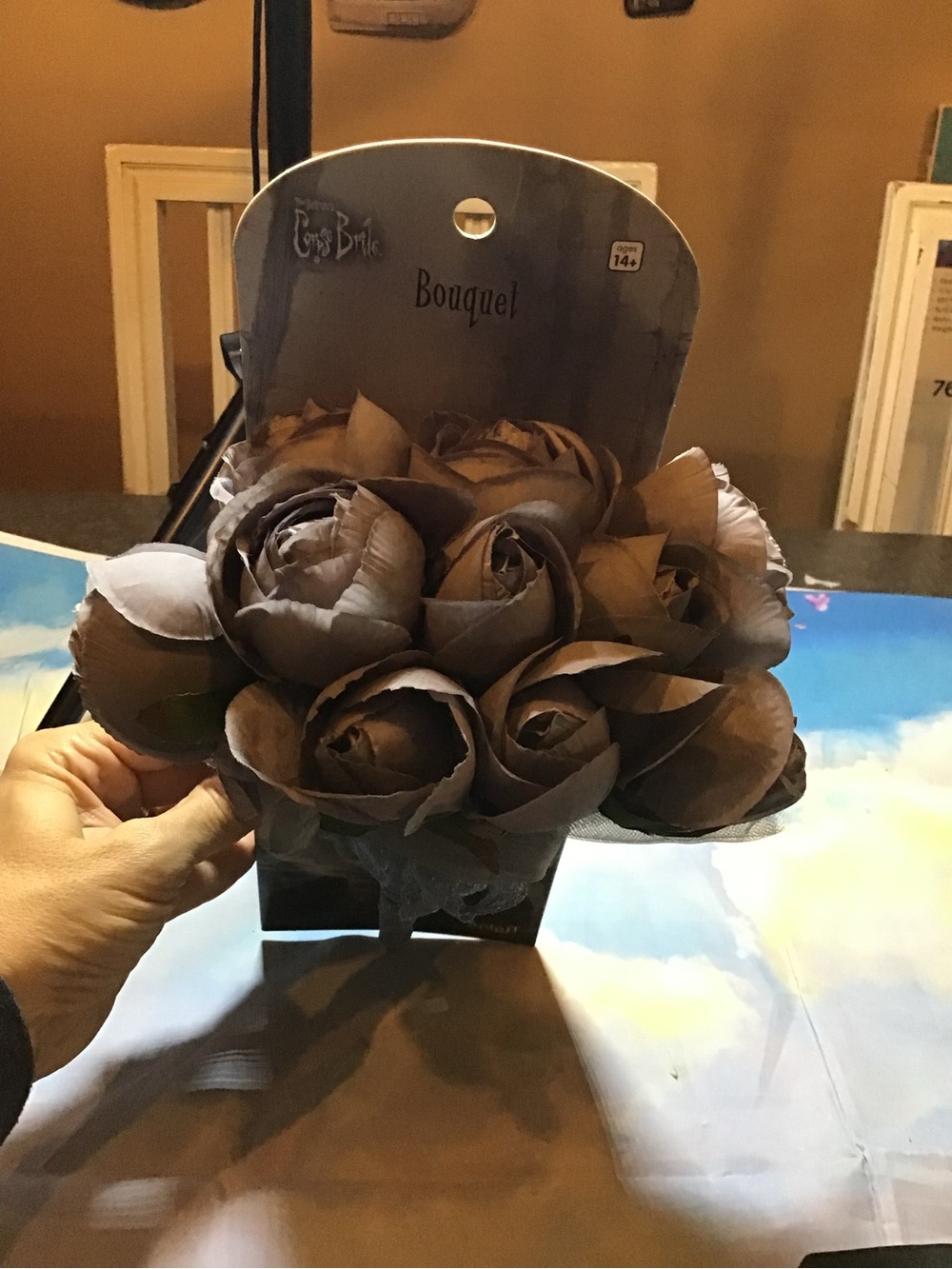 Corpse bride Emily bouquet spirit halloween -New